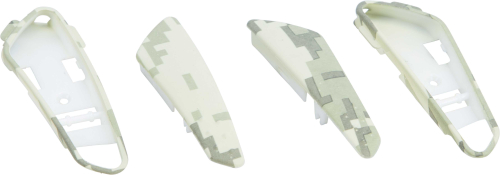 Fly Racing - Fly Racing Front Jaw Vents for Luxx Helmets - Red Camo - 73-88816