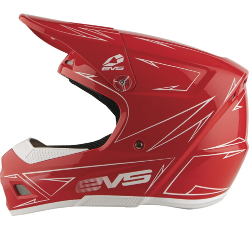 EVS - EVS T3 Pinner Youth Helmet - HE21T3P-RD-M - Red - Medium