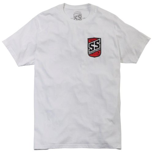 Speed & Strength - Speed & Strength Shield T-Shirt - 1104-0721-0855 - White - X-Large