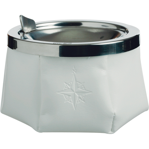Marine Business - Marine Business Windproof Ashtray w/Lid - White