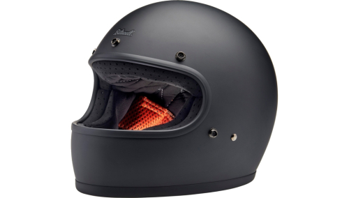 Biltwell Inc. - Biltwell Inc. Gringo Solid Helmet - 1002-201-502 - Flat Black - Small