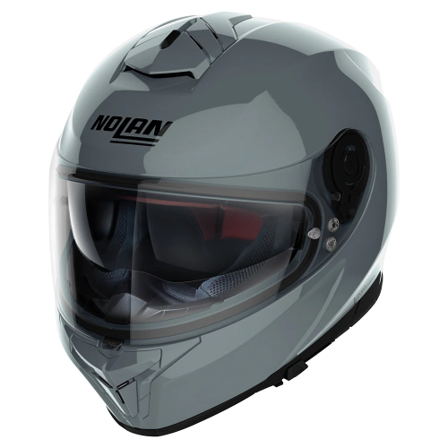 Nolan - Nolan N80-8 Road Solid N-Com Helmet - N885270330085 - Slate Grey - Small