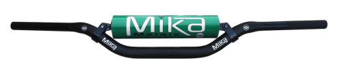 Mika Metals - Mika Metals 7/8in Handlebar - RC/Honda Stock/Kawasaki Stock Bend - Green Pad - MK-78-RC-GREEN