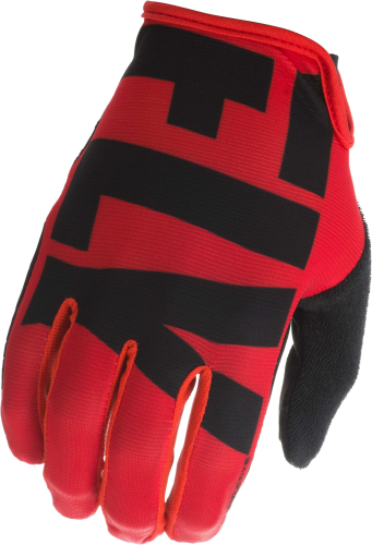 Fly Racing - Fly Racing Media Gloves - 350-10212 - Red/Black - 12
