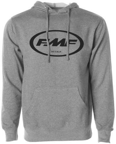 FMF Racing - FMF Racing Factory Classic Don 2 Pullover Fleece Hoody - FA9121998-GHR-LG - Gray - Large