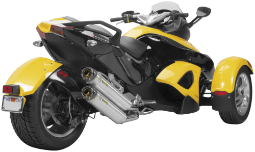 Two Brothers Racing - Two Brothers Racing M-2 V.A.L.E. Dual Slip-On - Aluminum - 005-1130406