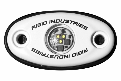 RIGID Industries - RIGID Industries A-Series High Power Light - Red - White Base - 48022