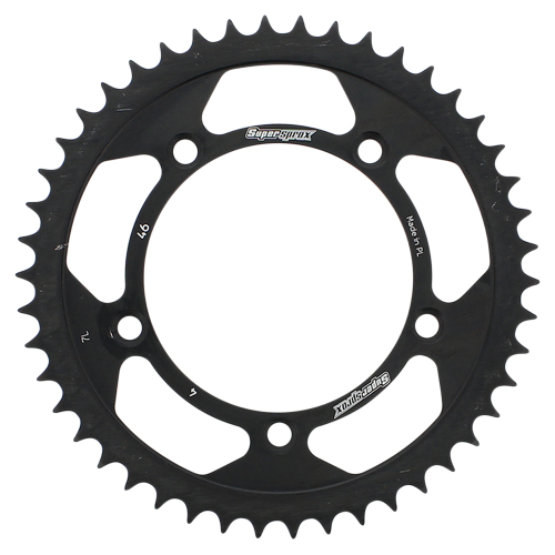 Supersprox - Supersprox Steel Rear Sprocket - 46T - RFE-4-46-BLK