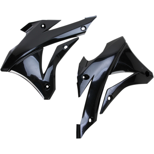 Acerbis - Acerbis Radiator Shrouds - Black - 2374070001