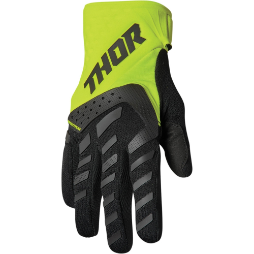 Thor - Thor Spectrum Gloves - 3330-6849 - Black/Acid - X-Small