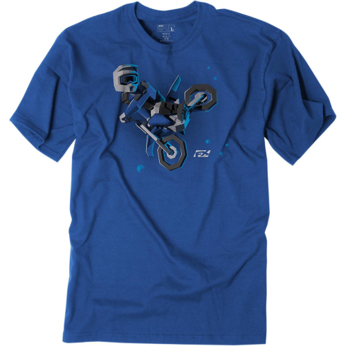 Factory Effex - Factory Effex Moto-Kids Youth T-Shirt - 19-83724 - Royal Blue - Large