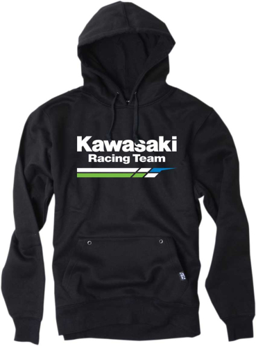 Factory Effex - Factory Effex Kawasaki Racing Pullover Hoody - 18-88124 - Black - Large