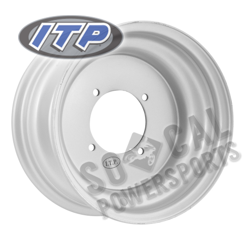 ITP - ITP Steel Wheel - 10x5 - 2+3 Offset - 4/156 - Silver - 1025785700