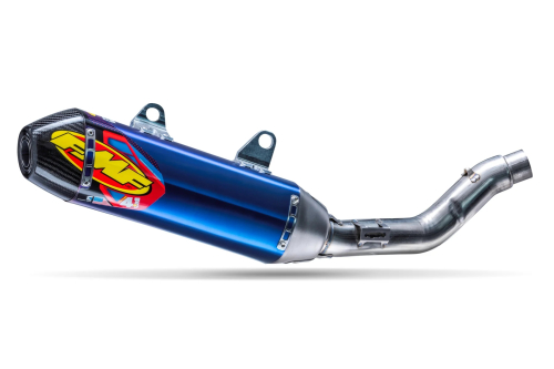 FMF Racing - FMF Racing Factory 4.1 RCT Slip-On - Blue Anodized Titanium - 045695