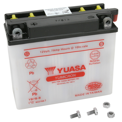 Yuasa - Yuasa Yumicron Battery - YB7B-B - YUAM227BB