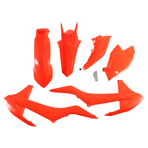 Acerbis - Acerbis Plastic Kit - Flo Orange - 2634064617