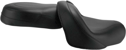 Mustang - Mustang Wide Touring Two-Piece Seat with Driver Backrest - Vintage - 79571