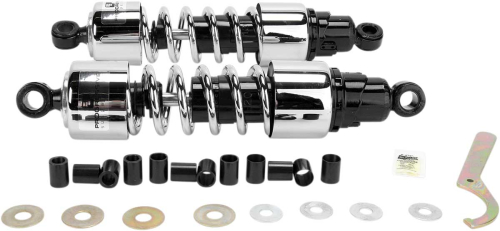 Progressive Suspension - Progressive Suspension 412 Series Standard 13in. Shocks - Chrome - 412-4213C