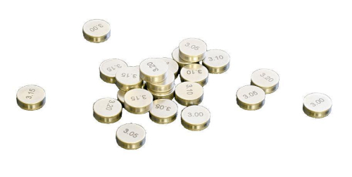Wiseco - Wiseco 7.48mm Complete Valve Shim Kit - 47 Sizes - VSK7