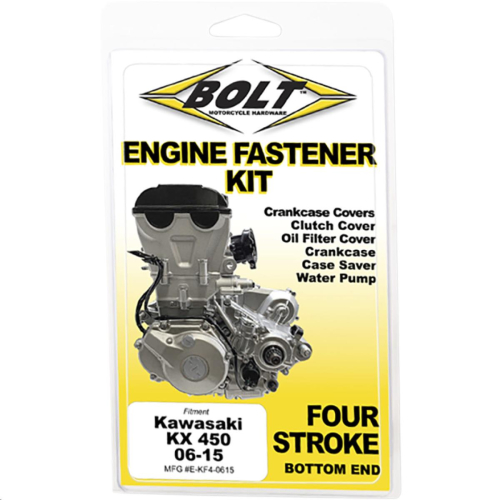 Bolt MC Hardware - Bolt MC Hardware Engine Fastener Kit - E-CF2-0409