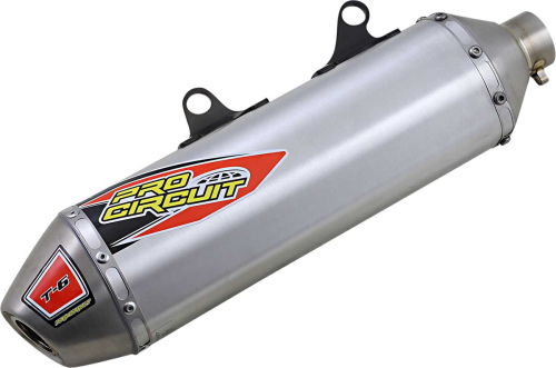 Pro Circuit - Pro Circuit T-6 Stainless Slip-On with Removable Spark Arrestor - 0162035A