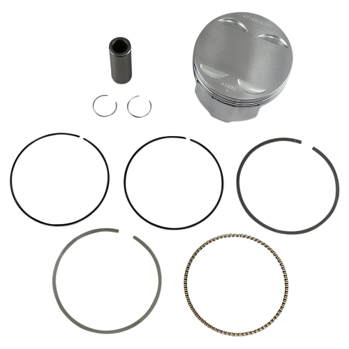 Wiseco - Wiseco Piston Kit - 2.40mm Oversize to 104.71mm, 11:1 Compression - 4716M10240