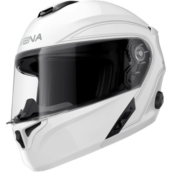 SENA - SENA Outrush Solid Helmet - OUTRUSH-GW00M - White - Medium
