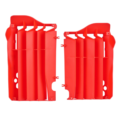 Polisport - Polisport Radiator Louvers - Red - 8464200002