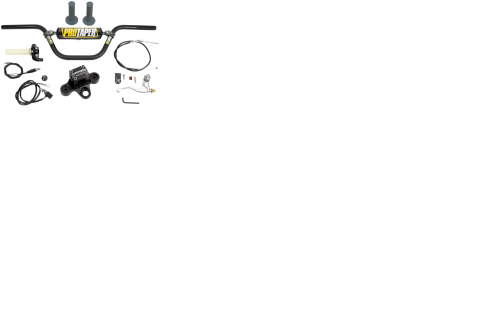 BBR Motorsports - BBR Motorsports Handlebar Kit - Black - 510-KLX-1106