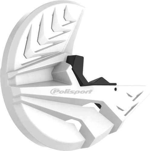 Polisport - Polisport Disc/Fork Bottom Protector - White/Black - 8151600002