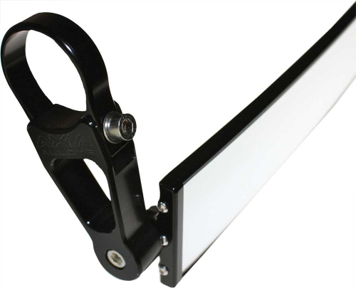 Axia Alloys - Axia Alloys 17in. Panoramic Mirror - 1.5in. Arm - MODPRVM-BK