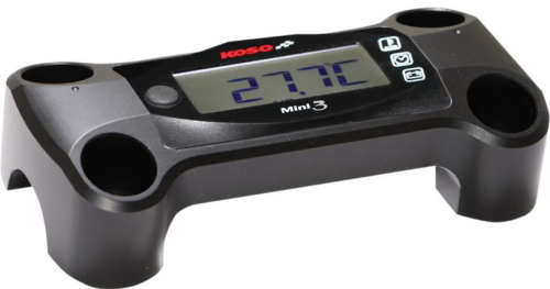 Koso North America - Koso North America Top Clamp Bracket - Black - BE030200