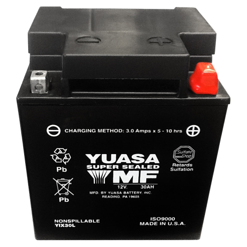 Yuasa - Yuasa High Performance Maintenence Free Battery - YIX30L-PW - YUAM7230LPW