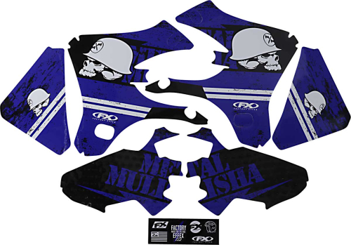 Factory Effex - Factory Effex Metal Mulisha 2020 Shroud Graphic Kit - 23-11222