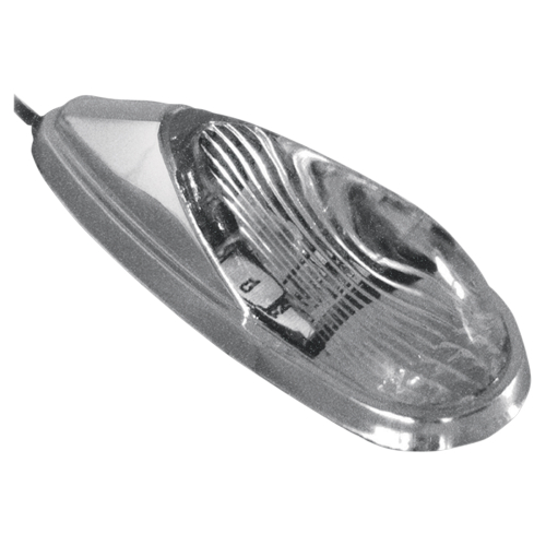 Emgo - Emgo Flush-Mount LED Marker Lights - Chrome - 61-97002