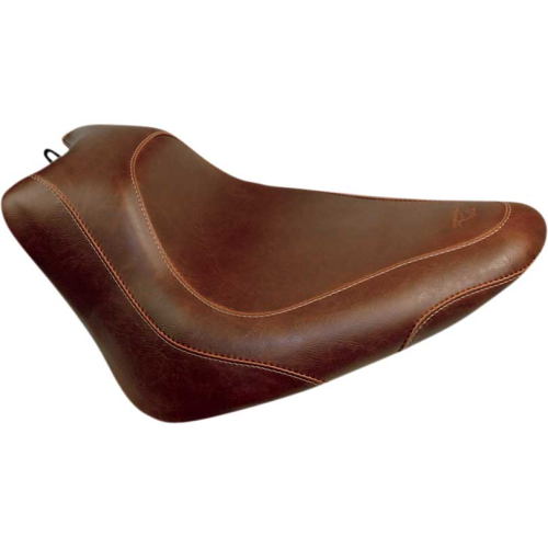 Mustang - Mustang Wide Tripper Solo Seat - Smooth - Brown - 76764