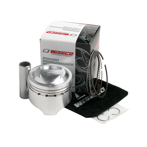 Wiseco - Wiseco Piston Kit - 2.00mm Oversize to 68.95mm, 12:1 Compression - 4289M06700