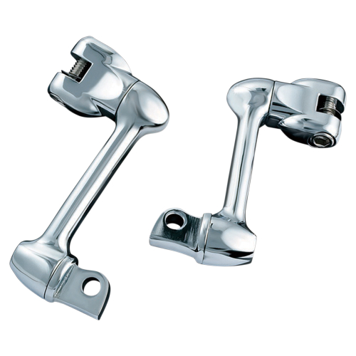 Kuryakyn - Kuryakyn 2in. Adjustable Lockable Offset for Kuryakyn Cruise Peg Mounts or Mounting Clevises - 4556