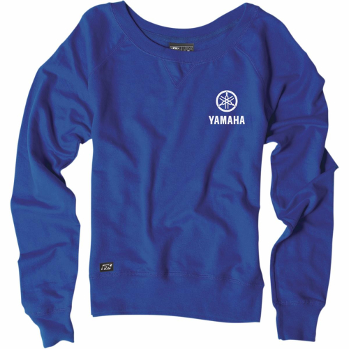 Factory Effex - Factory Effex Yamaha Womens Crew Sweatshirt - 1888220 - Blue - Small