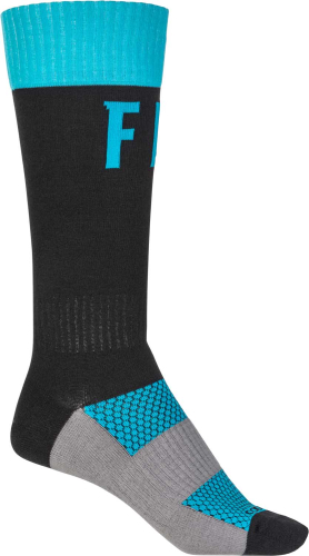 Fly Racing - Fly Racing Mx Pro Socks - 350-0531L - Blue/Black - Large