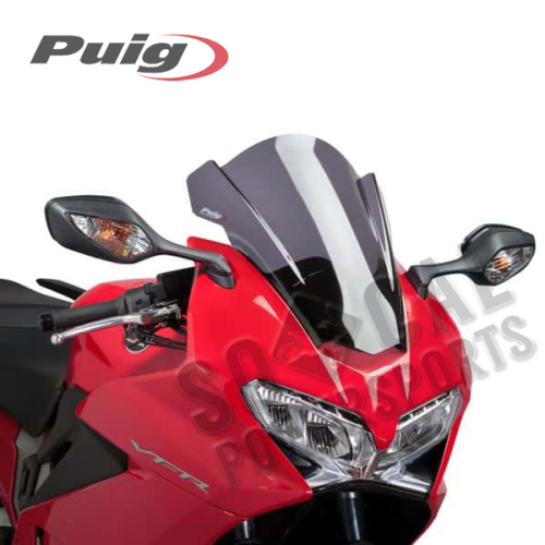 PUIG - PUIG Racing Windscreen - Dark Smoke - 7598F