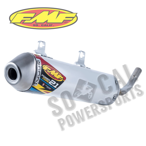 FMF Racing - FMF Racing PowerCore 2 Silencer - Blue Anodized Titanium - 025192