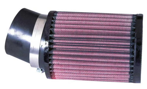 K&N Engineering - K&N Engineering Universal Round Straight Air Filter - Rubber End Cap - RU-1760