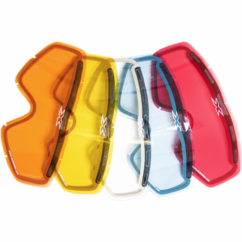EKS Brand - EKS Brand Dual-Pane Lens w/ Tear Off Posts for Gox Goggles - Clear - 067-40000