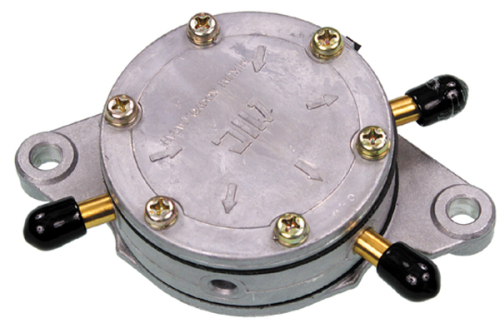Mikuni - Mikuni Fuel Pump - Dual Outlet - Round - Bracket Mount - DF52-176