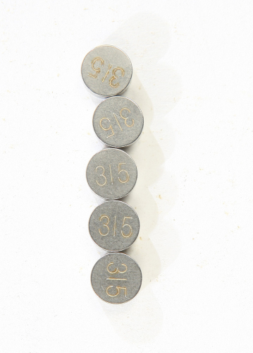 K&L Supply - K&L Supply 7.50mm Valve Shim Refill (5 pack) - 3.15mm - 13-6762