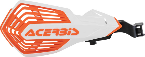 Acerbis - Acerbis K-Future Handguards - White/Orange - 2801975412