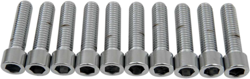 Drag Specialties - Drag Specialties Coarse-Thread Socket-Head Bolts - 3/8in.-16 x 1 1/2in. - MPB240S