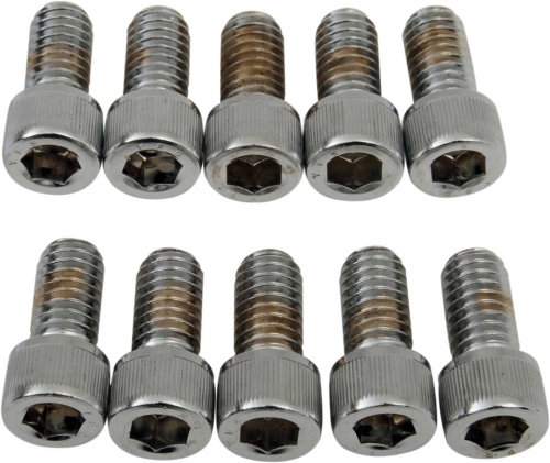 Drag Specialties - Drag Specialties Coarse-Thread Socket-Head Bolts - 5/16in.-18 x 5/8in. - MPB214