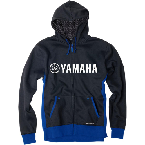 Factory Effex - Factory Effex Yamaha Lined Zip-UP Hoody - 1688244 - Blue/Black - X-Large